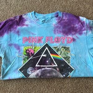 Tie Dye Pink Floyd Graphic Tee